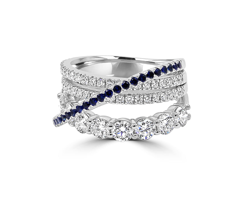 Yellow gold custom made wedding bands