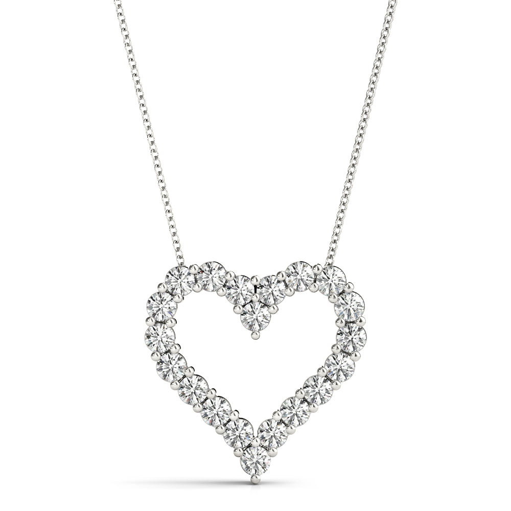 "Mon Amour" Diamond Heart Pendant