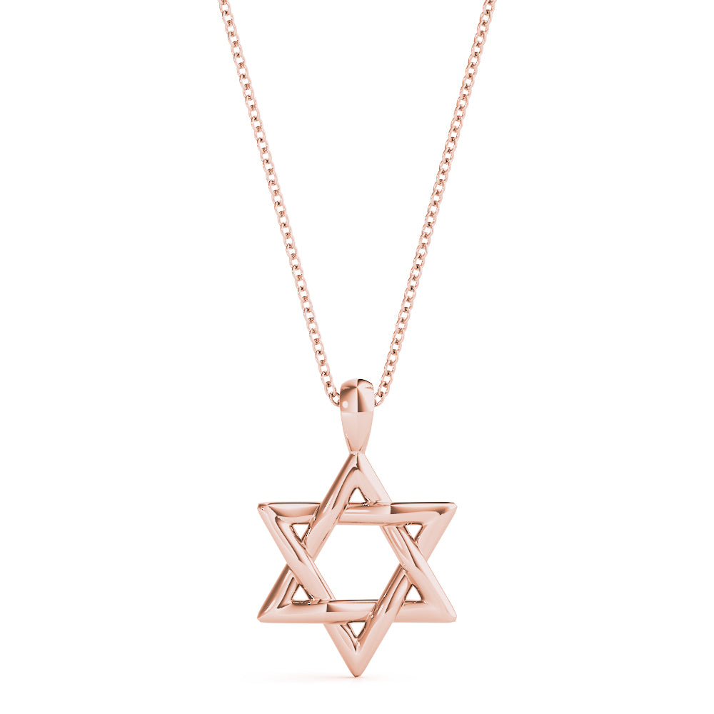 Star Of David 14K Gold
