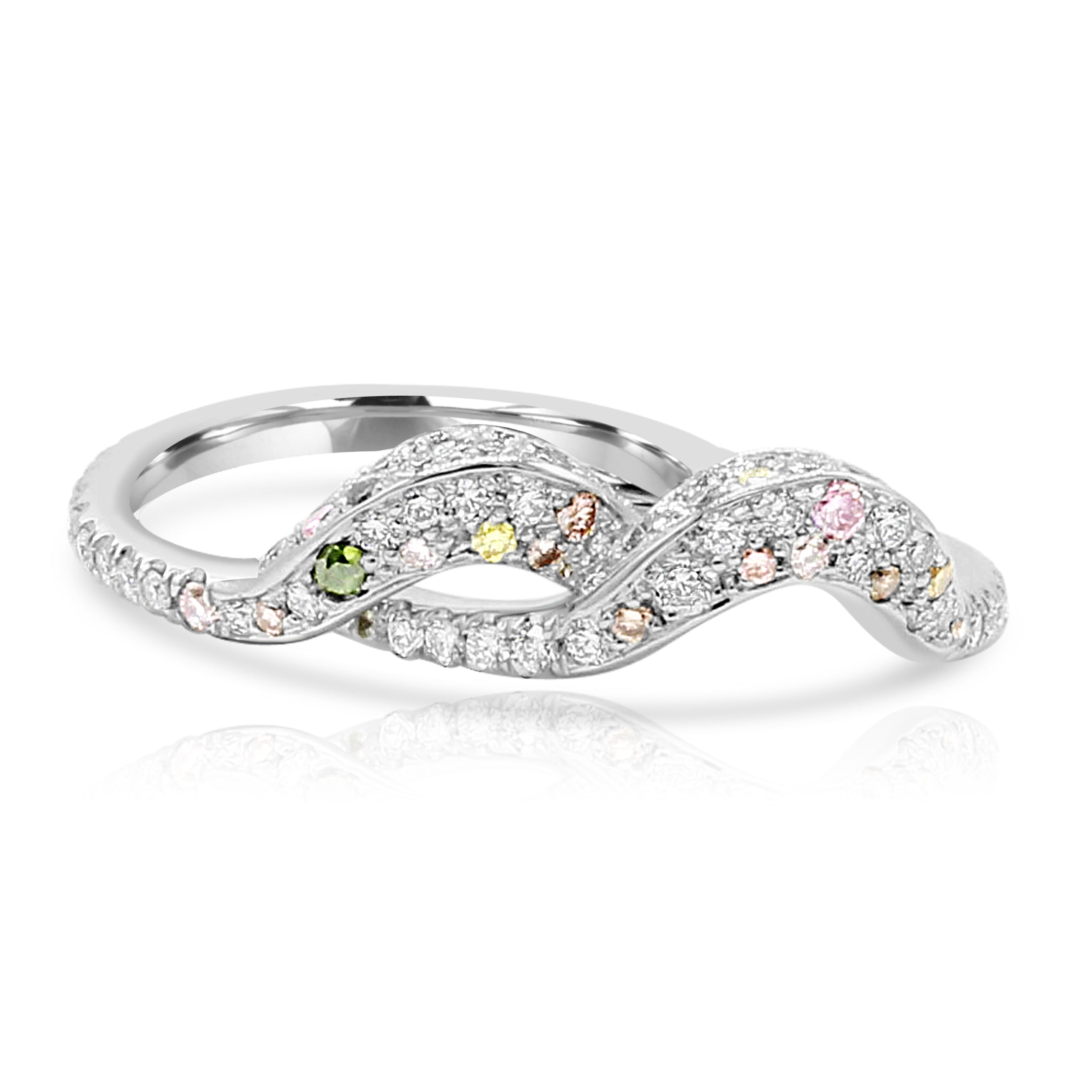 Color Play Diamond Ring
