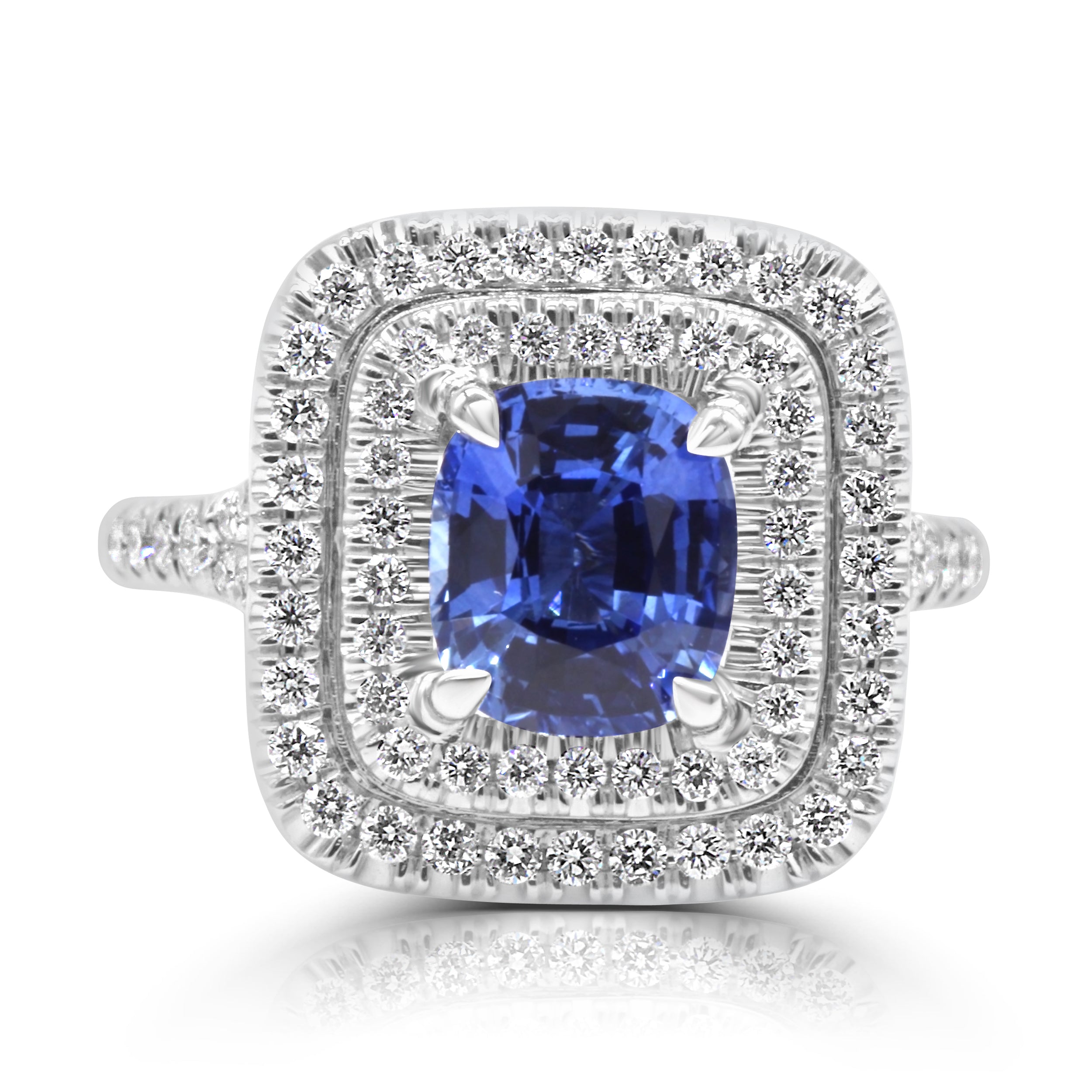 Sapphire and Diamond Ring
