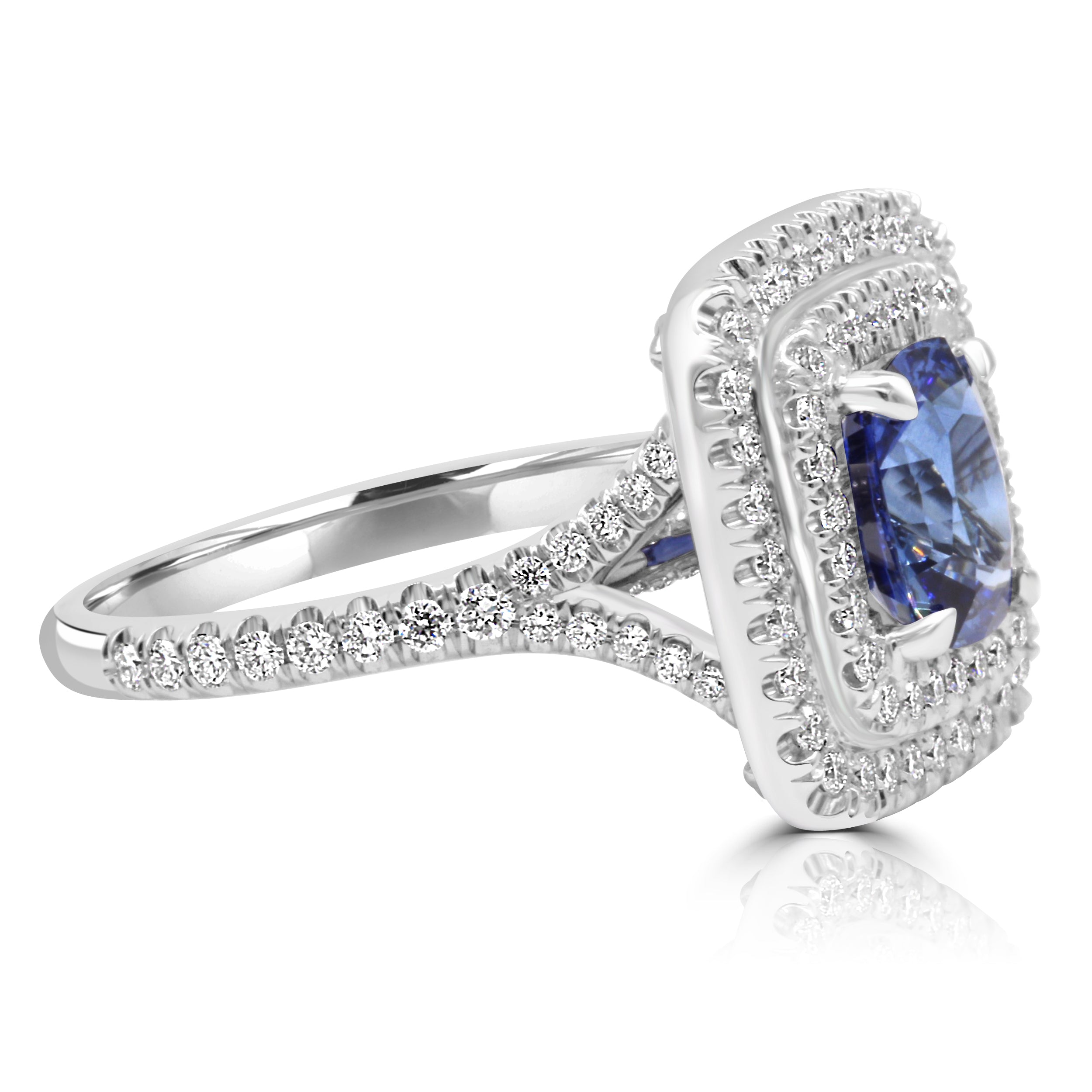 Sapphire and Diamond Ring