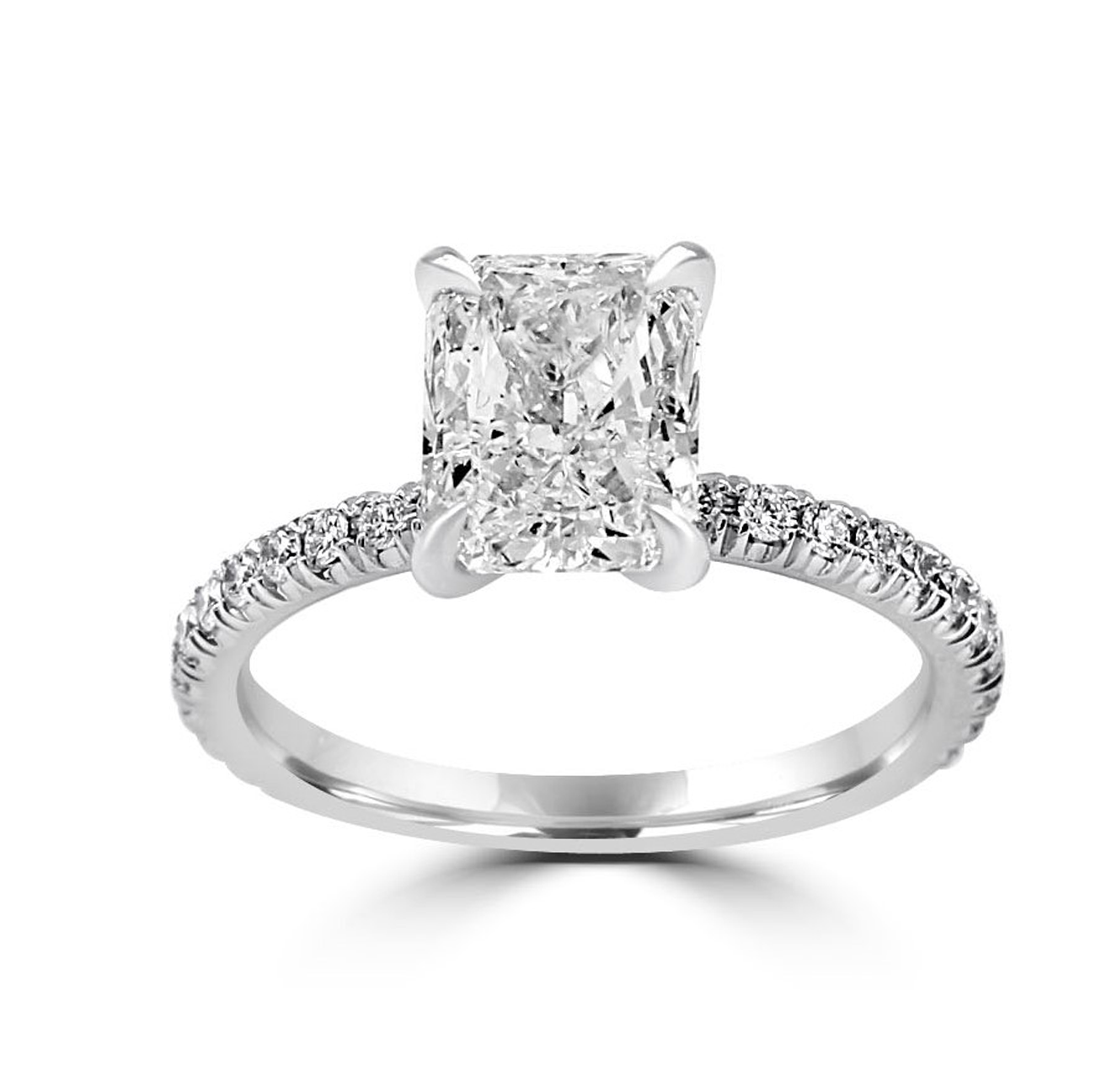 Radiant cut diamonds