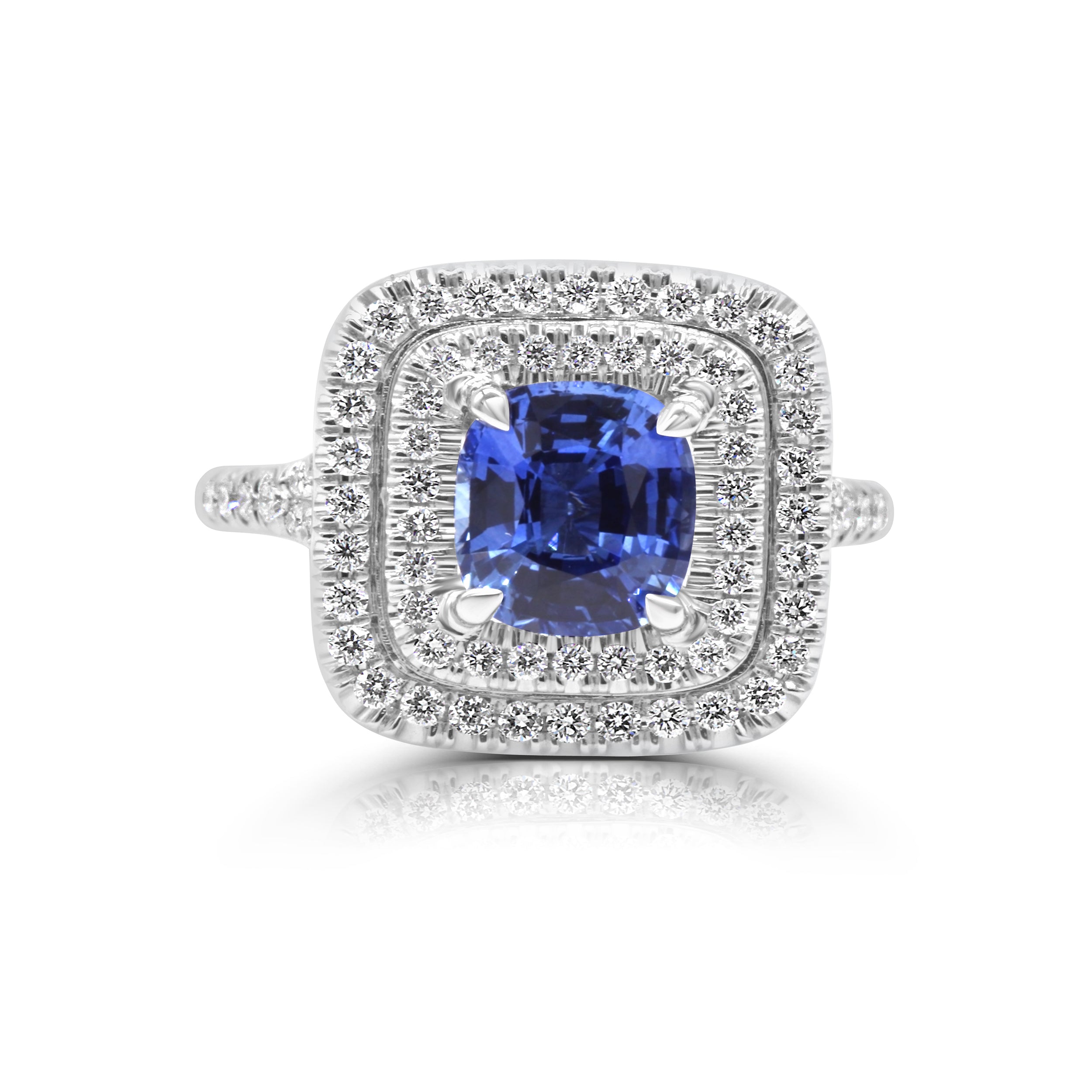 Sapphire and Diamond Ring