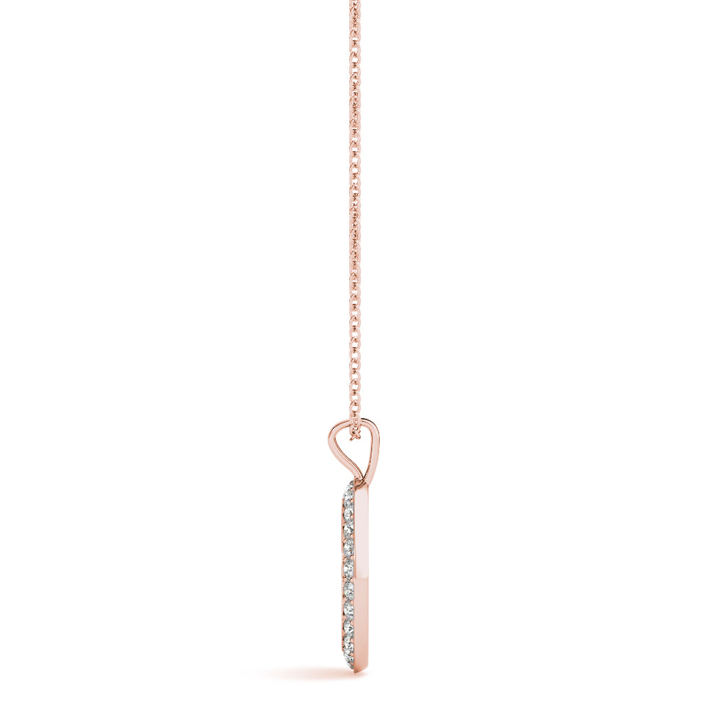 Diamond Peace Pendant