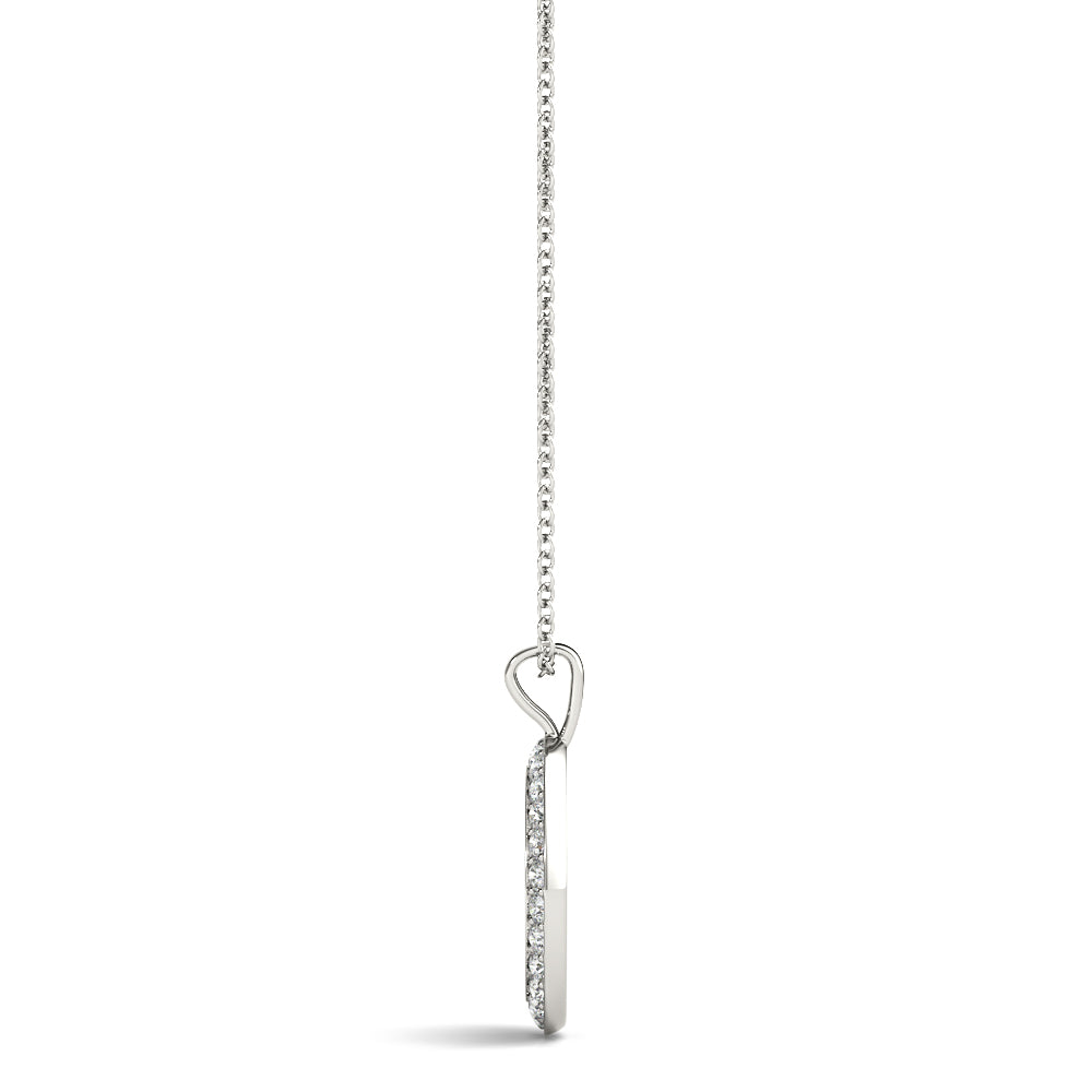 Diamond Peace Pendant