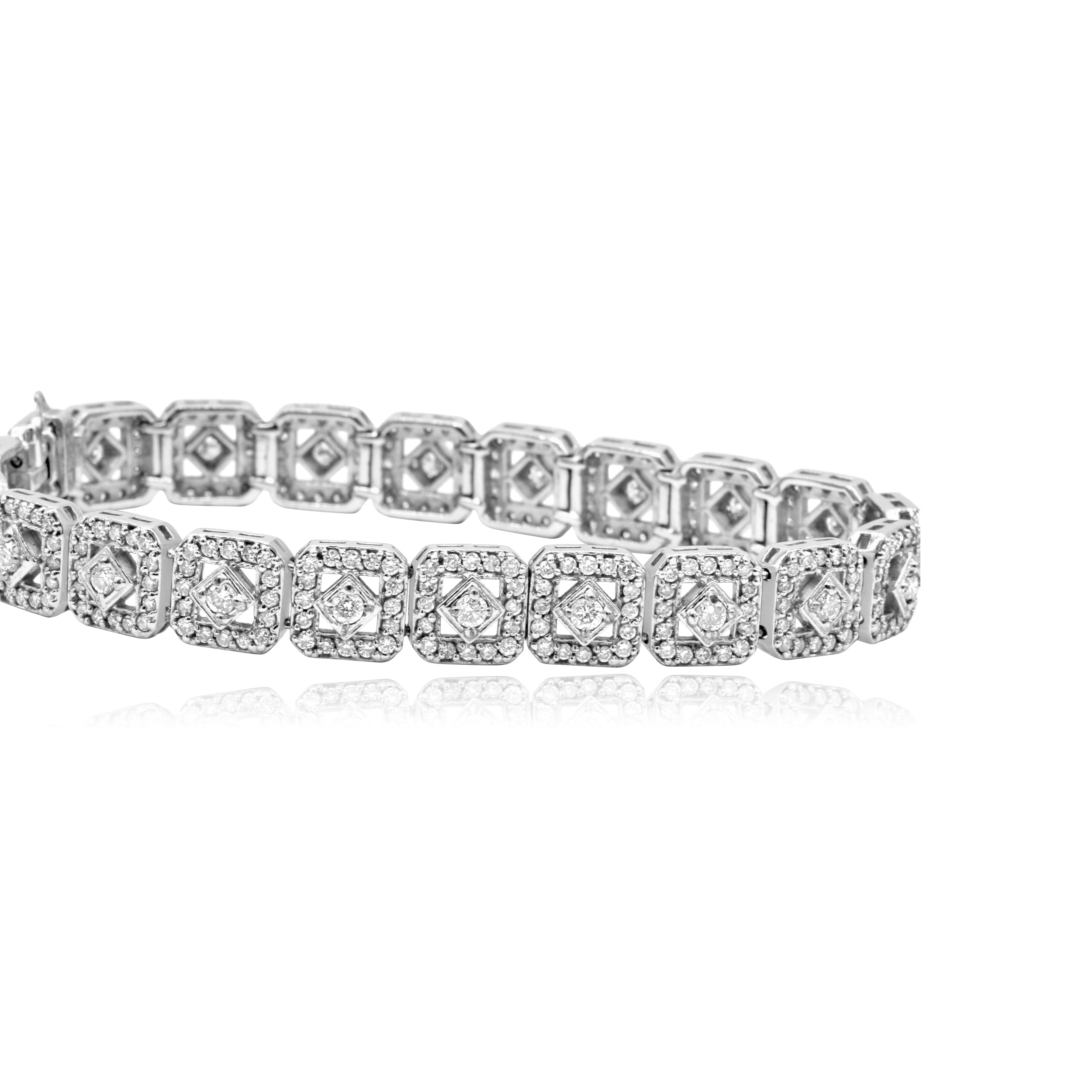 Antique Replica Diamond Bracelet