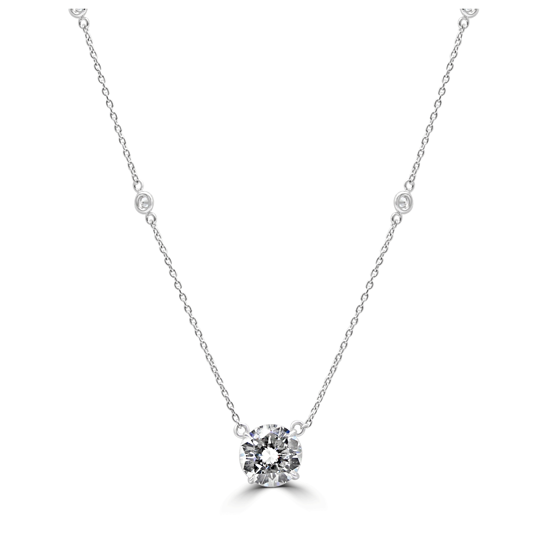 Round Brilliant Diamond Pendent