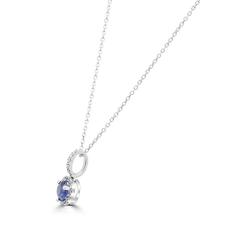 sapphire necklace