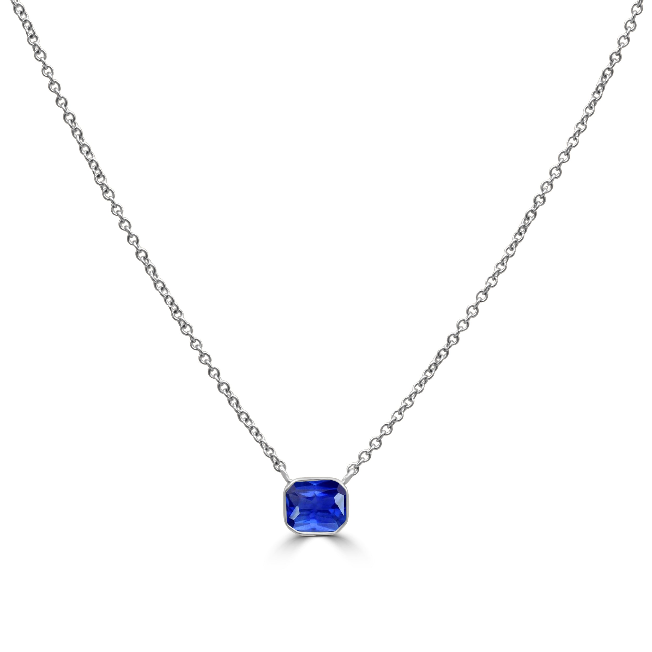 Blue Sapphire Necklace